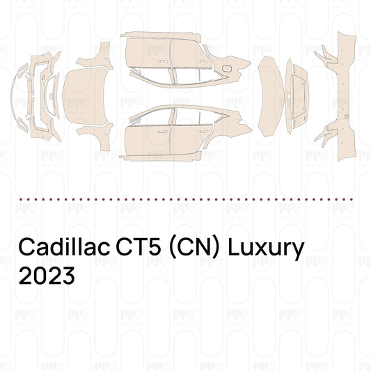 Pre-Cut PPF Cadillac CT5 (CN) Luxury 2023