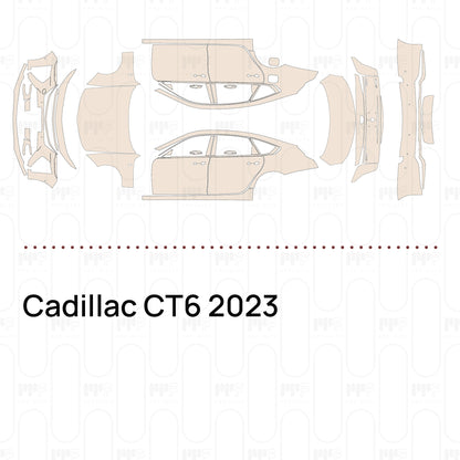 Pre-Cut PPF Cadillac CT6 2023