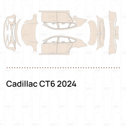 Pre-Cut PPF Cadillac CT6 2024