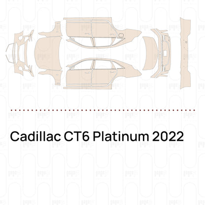 Pre-Cut PPF Cadillac CT6 Platinum 2022
