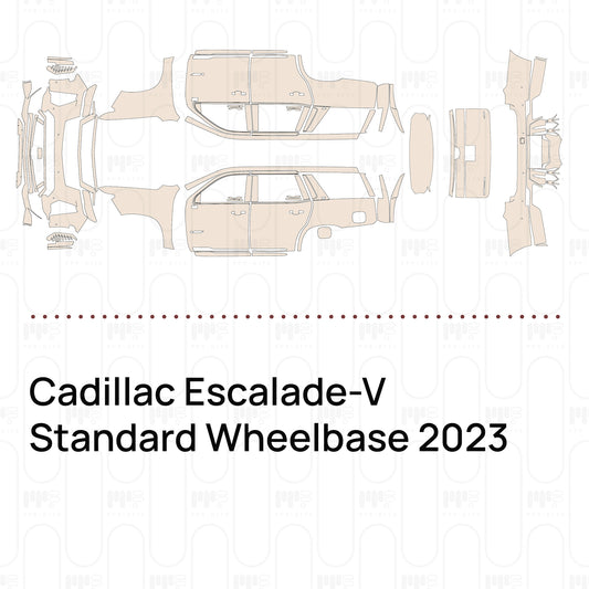 Pre-Cut PPF Cadillac Escalade-V Standard Wheelbase 2023