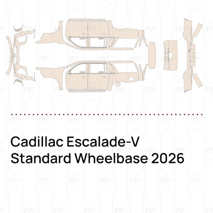 Pre-Cut PPF Cadillac Escalade-V Standard Wheelbase 2026