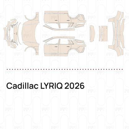 Pre-Cut PPF Cadillac LYRIQ 2026