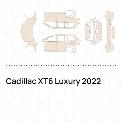 Pre-Cut PPF Cadillac XT6 Luxury 2022