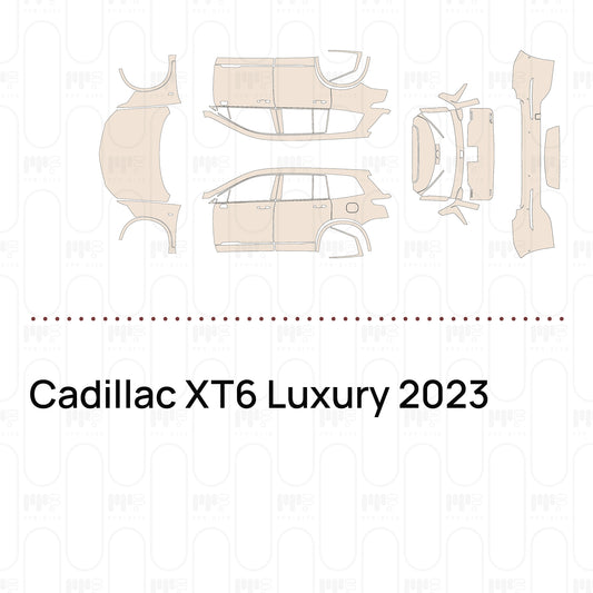 Pre-Cut PPF Cadillac XT6 Luxury 2023