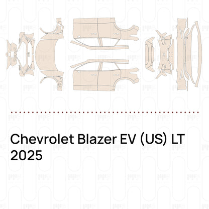 Pre-Cut PPF Chevrolet Blazer EV (US) LT 2025