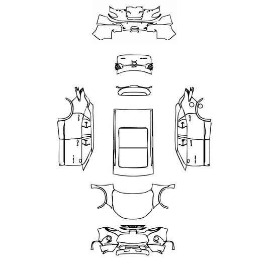 Pre-Cut PPF Chevrolet Blazer Premier 2019 - PPF-Kits