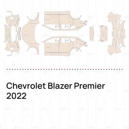 Pre-Cut PPF Chevrolet Blazer Premier 2022