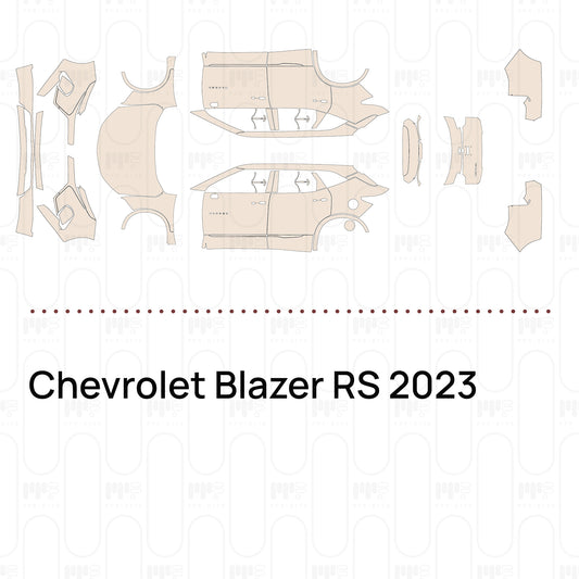 Pre-Cut PPF Chevrolet Blazer RS 2023