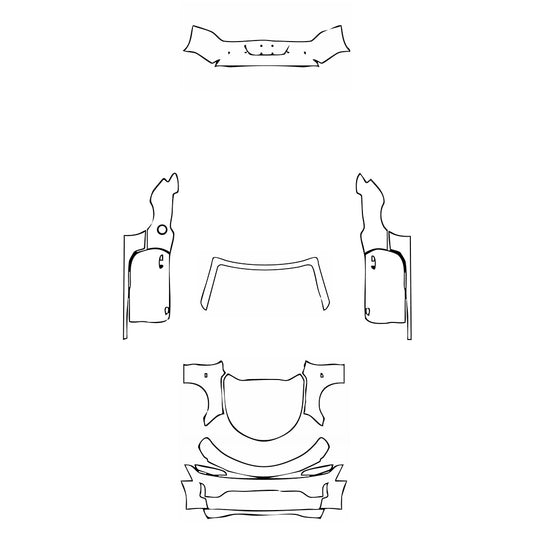 Pre-Cut PPF Chevrolet Camaro LS Convertible 2021 - PPF-Kits