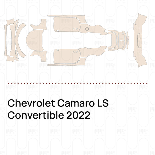 Pre-Cut PPF Chevrolet Camaro LS Convertible 2022