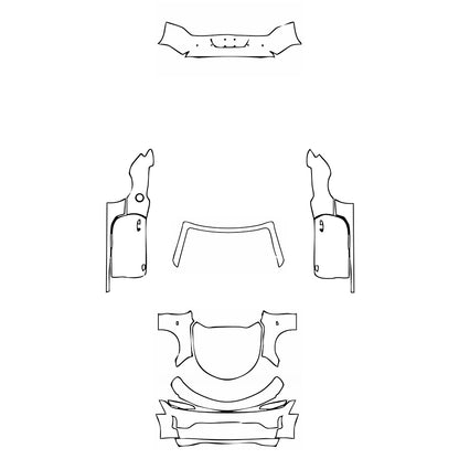 Pre-Cut PPF Chevrolet Camaro LT Convertible 2019 - PPF-Kits