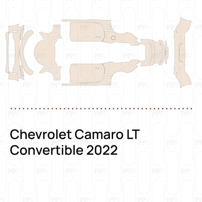 Pre-Cut PPF Chevrolet Camaro LT Convertible 2022