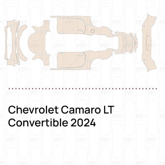 Pre-Cut PPF Chevrolet Camaro LT Convertible 2024