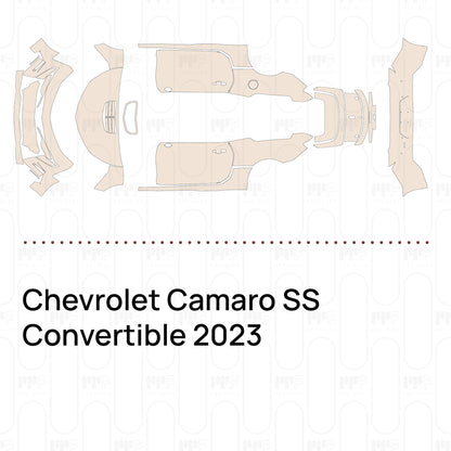 Pre-Cut PPF Chevrolet Camaro SS Convertible 2023