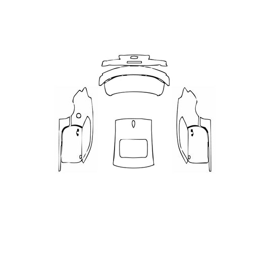 Pre-Cut PPF Chevrolet Camaro SS Coupe 2016 - PPF-Kits