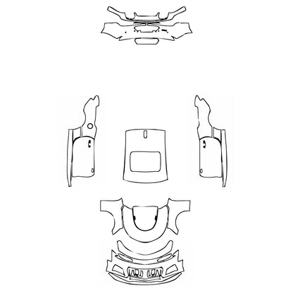 Pre-Cut PPF Chevrolet Camaro ZL1 Convertible 2021 - PPF-Kits
