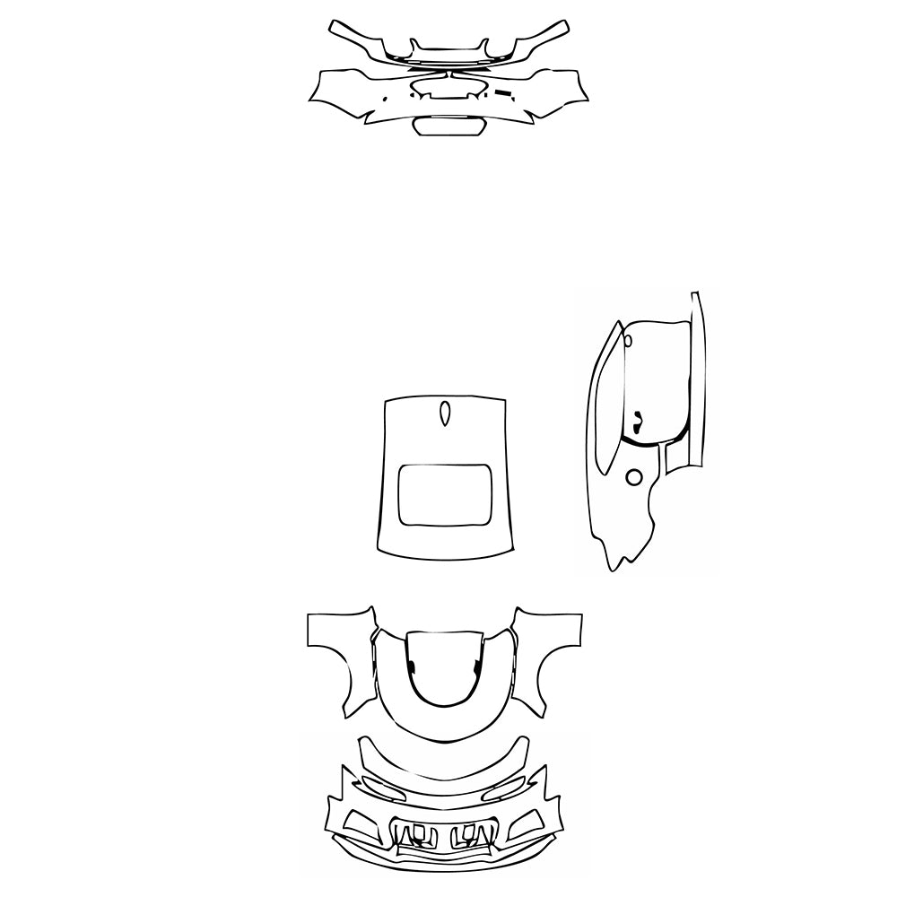 Pre-Cut PPF Chevrolet Camaro ZL1 Coupe 2018 - PPF-Kits