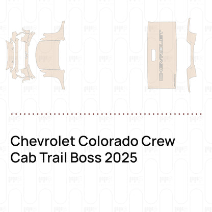 Pre-Cut PPF Chevrolet Colorado Crew Cab Trail Boss 2025