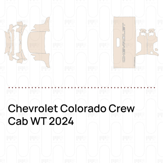 Pre-Cut PPF Chevrolet Colorado Crew Cab WT 2024