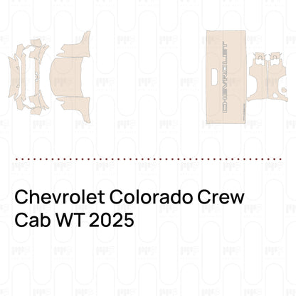 Pre-Cut PPF Chevrolet Colorado Crew Cab WT 2025