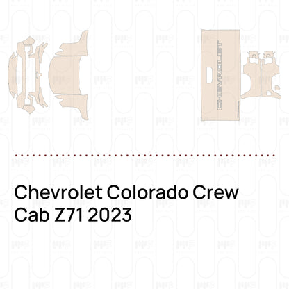 Pre-Cut PPF Chevrolet Colorado Crew Cab Z71 2023