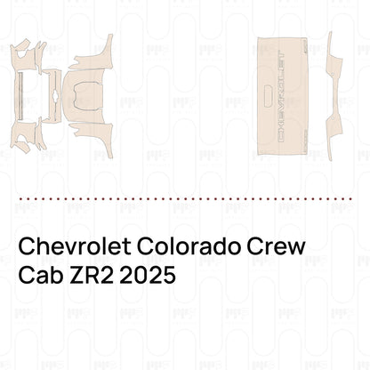 Pre-Cut PPF Chevrolet Colorado Crew Cab ZR2 2025