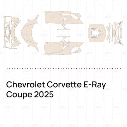 Pre-Cut PPF Chevrolet Corvette E-Ray Coupe 2025