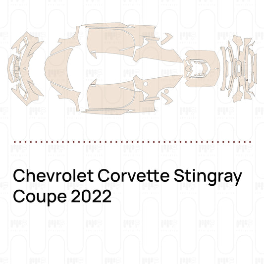 Pre-Cut PPF Chevrolet Corvette Stingray Coupe 2022