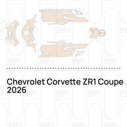 Pre-Cut PPF Chevrolet Corvette ZR1 Coupe 2026