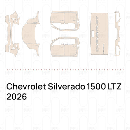 Pre-Cut PPF Chevrolet Silverado 1500 LTZ 2026