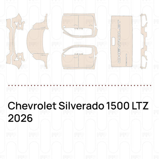 Pre-Cut PPF Chevrolet Silverado 1500 LTZ 2026