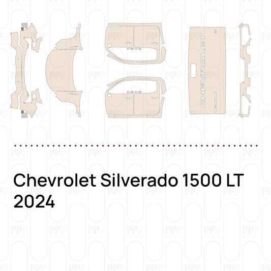 Pre-Cut PPF Chevrolet Silverado 1500 LT 2024