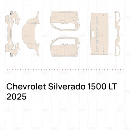 Pre-Cut PPF Chevrolet Silverado 1500 LT 2025