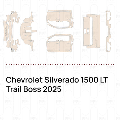 Pre-Cut PPF Chevrolet Silverado 1500 LT Trail Boss 2025