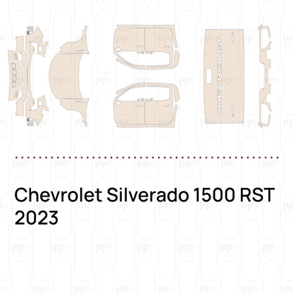 Pre-Cut PPF Chevrolet Silverado 1500 RST 2023