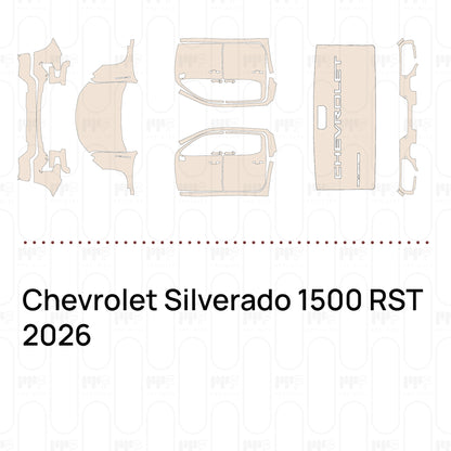 Pre-Cut PPF Chevrolet Silverado 1500 RST 2026