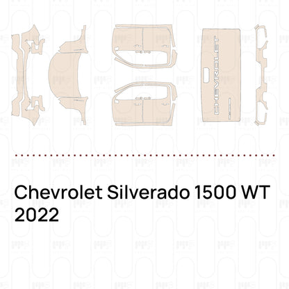 Pre-Cut PPF Chevrolet Silverado 1500 WT 2022