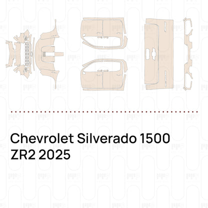Pre-Cut PPF Chevrolet Silverado 1500 ZR2 2025