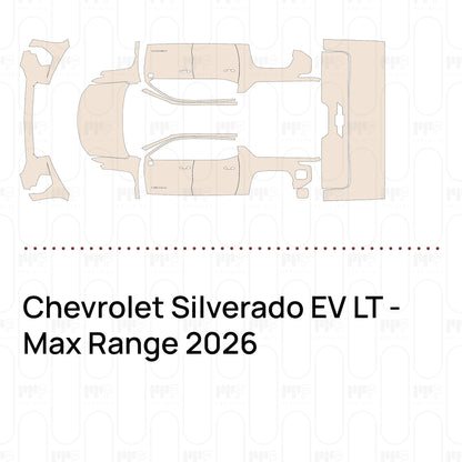 Pre-Cut PPF Chevrolet Silverado EV LT - Max Range 2026
