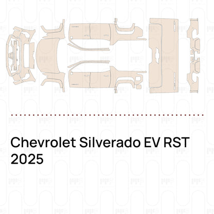 Pre-Cut PPF Chevrolet Silverado EV RST 2025