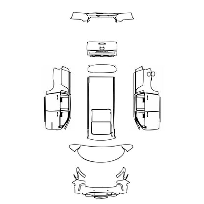 Pre-Cut PPF Chevrolet Suburban High Country 2021 - PPF-Kits
