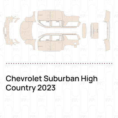 Pre-Cut PPF Chevrolet Suburban High Country 2023