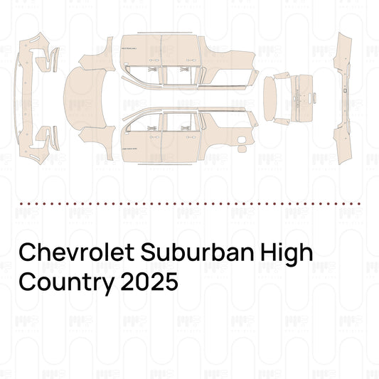 Pre-Cut PPF Chevrolet Suburban High Country 2025