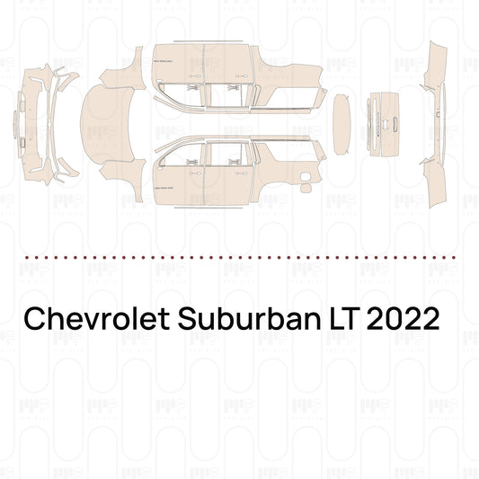 Pre-Cut PPF Chevrolet Suburban LT 2022
