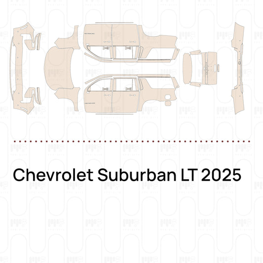 Pre-Cut PPF Chevrolet Suburban LT 2025