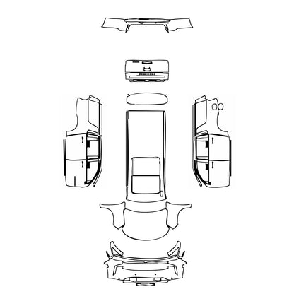 Pre-Cut PPF Chevrolet Suburban Premier 2021 - PPF-Kits
