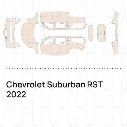 Pre-Cut PPF Chevrolet Suburban RST 2022
