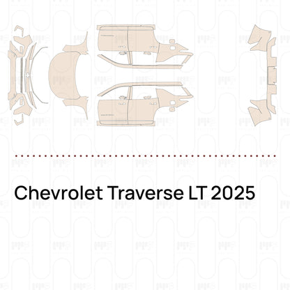 Pre-Cut PPF Chevrolet Traverse LT 2025