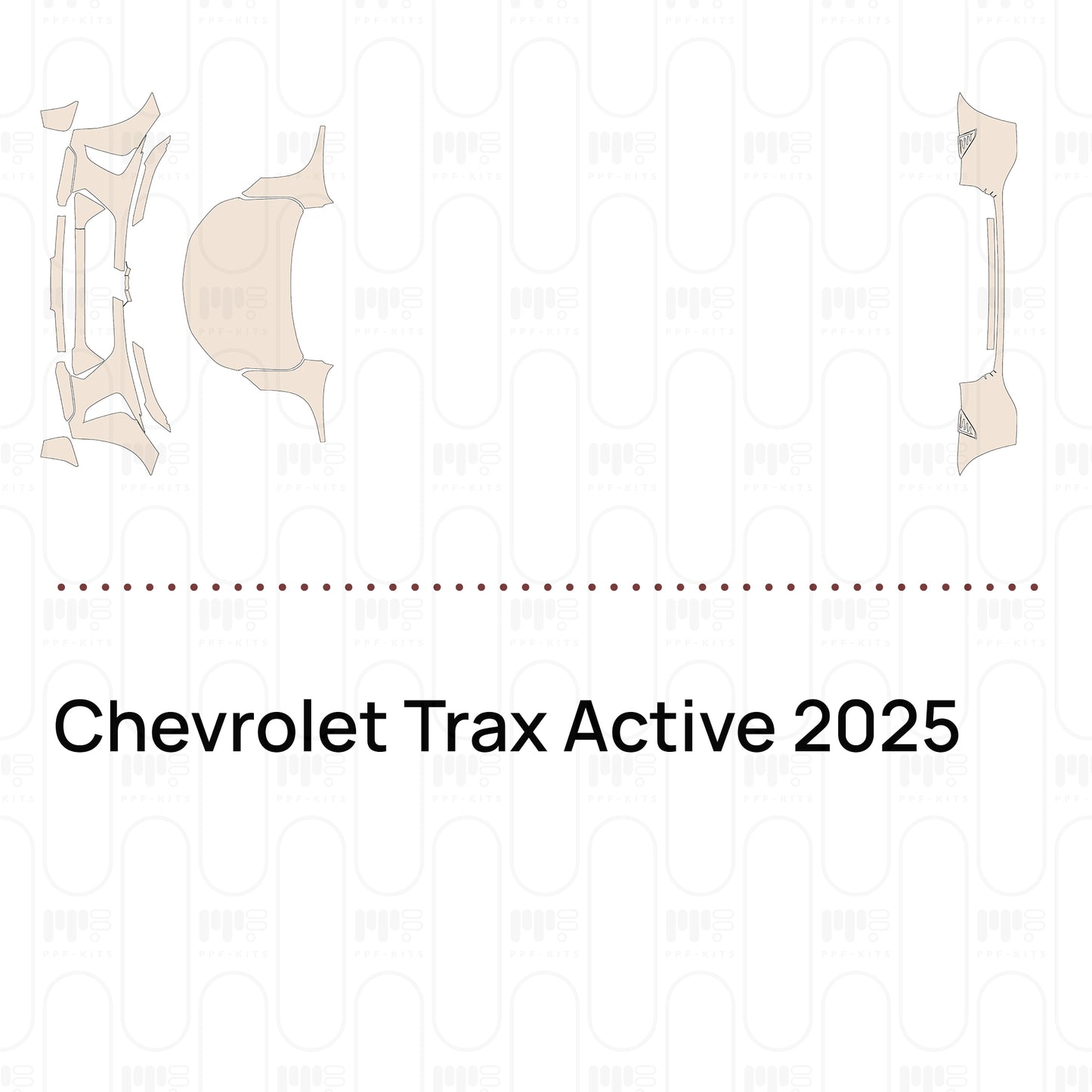 Pre-Cut PPF Chevrolet Trax Active 2025